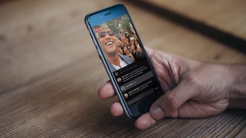 Los subtítulos automáticos aparecen directamente en las retransmisiones directo de Facebook Live (Foto: Tecnoiglesia)