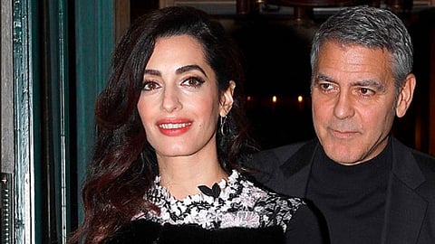 Los nombres de los gemelos son Elle y Alexander (Foto Instagram amalclooney)