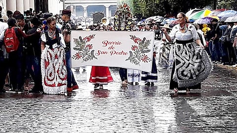 El barrio de San Pedro se vistió de fiesta
(Foto: RED113)