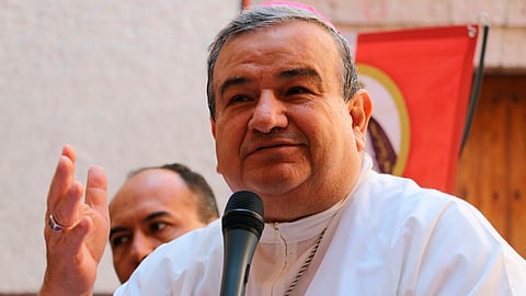 Recordó que el pasado 29 de junio en la Plaza de San Pedro del Vaticano, Roma, recibió en manos de Su Santidad el Palio que lo identifica como arzobispo mexicano de Morelia (Foto: ACG)