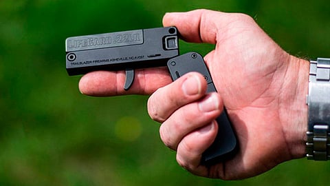 Además es plegable (Foto: Trailblazer Firearms)