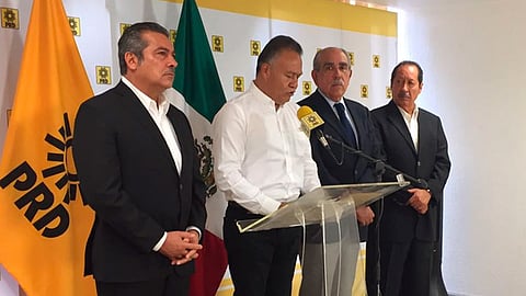 Ambos apoyarán el proyecto sin dejar el PRD (Foto: Raúl Morón Orozco)
