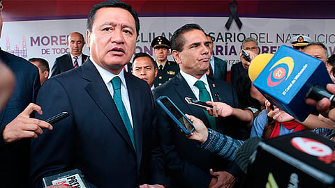Osorio Chong resaltó la labor y la unión mexicana que se ha hecho patente a últimas semanas a raíz de los sismos que se vivieron en el territorio nacional este mes (Foto: ACG)