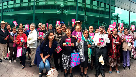 Palomas Mensajeras surgió para reunificar familias que por causas migratorias se han separado y tienen años sin verse (Foto cortesía)
