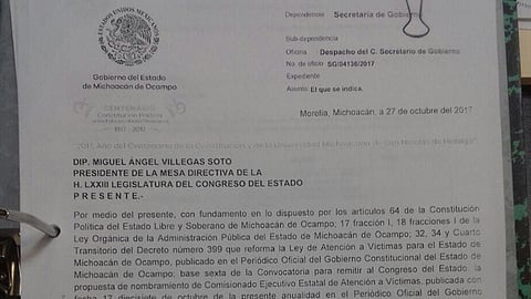 La definición deberá contar con el respaldo de la LXXIII legislatura (Foto cortesía)