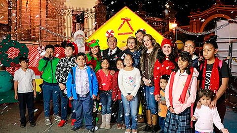 Realizan la primera Posada Navideña en Zamora