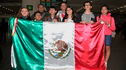 De los seis participantes, los menores de 13 años de edad fueron quienes obtuvieron el oro (Foto: @AMCiencias)