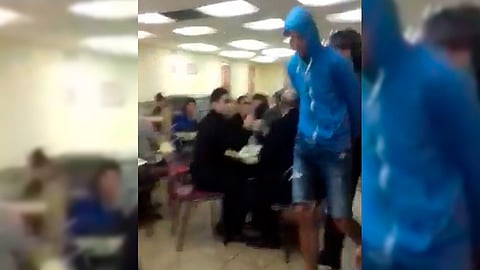El video ha sido difundido ampliamente en redes (Fotograma Twitter: Ek gonzalez)