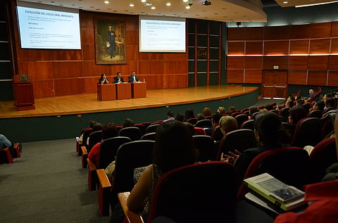 El Quinto Curso de Formación Inicial para Juez del Sistema de Justicia Penal Acusatorio y Oral comprende 530 horas de formación (Foto: Cortesía)