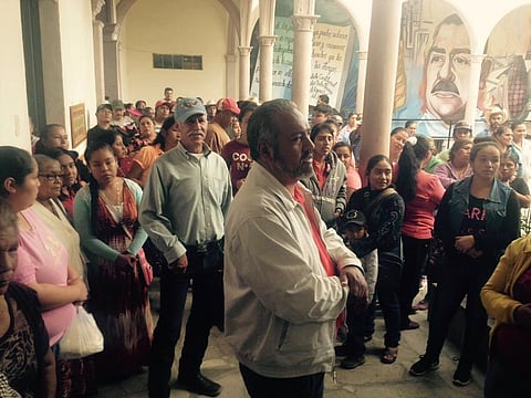 Rubén Del Río Alonso, líder del antorchismo en la región, mencionó que esta sería tercera ocasión que el edil desaira a los colonos (Foto: Cortesía)