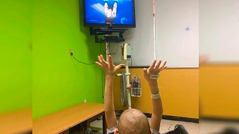 Un joven tomó la imagen sin imaginar que iba a recorrer el mundo entero (Foto: Captura)