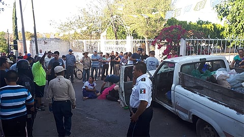 Durante ‘Desfile de Primavera’, camioneta arrolla a varias personas en La Piedad