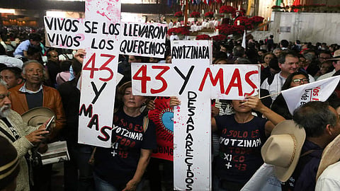 CNTE Poder de Base se une a "Movilización 10 años de Ayotzinapa" en Morelia, este jueves