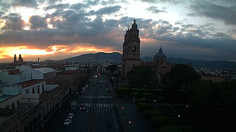 Pronostica SMN posibles lluvias para este viernes en Morelia