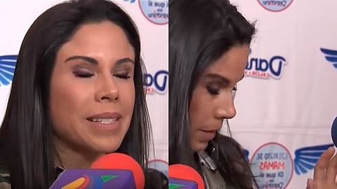 Paola Rojas es encarada por los medios tras video sexual y así reaccionó