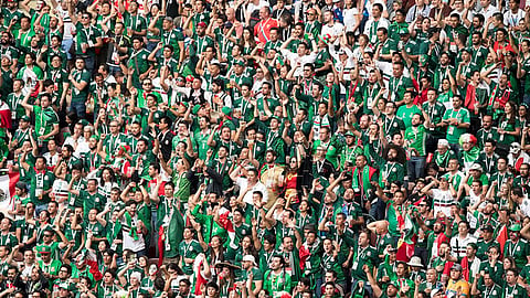El grito se escuchó en al menos dos veces (Foto: @miseleccionmx)