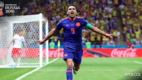 Falcao hizo uno de los tantos (Foto: @FIFAWorldCup)