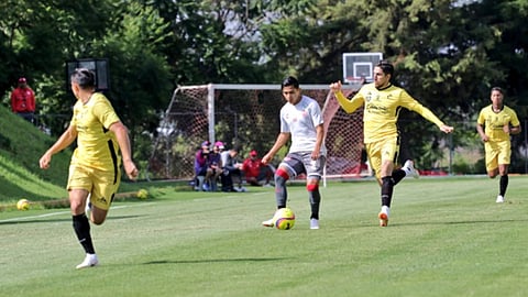 En tres partidos de pretemporada disputados, Monarcas aún no sabe lo que es ganar, ya que empató con Querétaro y perdió ante Leones Negros de la UDEG y Necaxa (Foto: @ClubNecaxa)