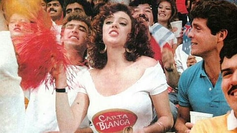 En ese entonces trabajaba como modelo y estudiaba actuación (Foto: Video captura)