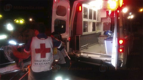 Al lugar llegó el apoyo de elementos de la Cruz Roja
(Foto Ilustrativa: RED 113)