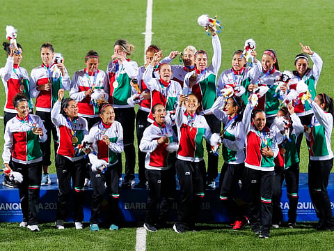 Oro para México en futbol femenil en Barranquilla 2018