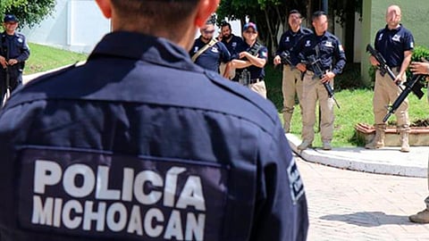 (Foto: Secretaría de Seguridad Pública de Michoacán)