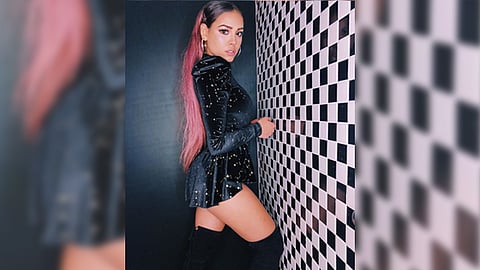 Aunque hasta ahora hemos visto una faceta más inocente de ella en la pantalla chica, Danna Paola asegura que no está peleada con su lado sensual (Foto: Instagram)