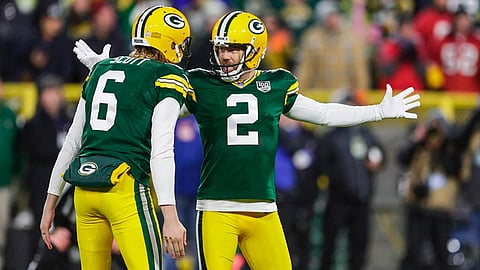 El último cuarto comenzó con Green Bay abajo por 7 puntos (Foto: @packers)