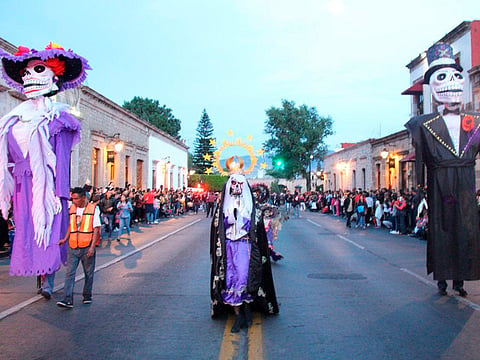 Asiste al Desfile de Catrinas y Catrines este jueves en Morelia