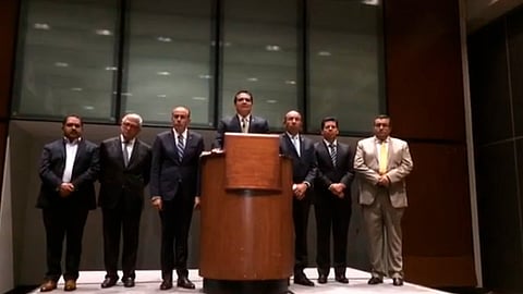 Los maestros tendrán que cobrarle a la federación los pagos de diciembre (Foto: Captura de video)