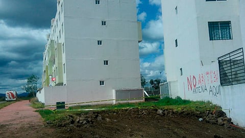 Los vecinos mantienen resguardada la zona (Foto: Cortesía)