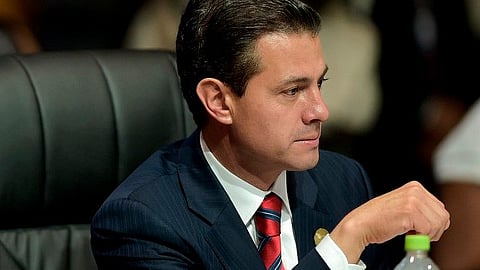 El querido y famoso #LordPeña apareció rodeado del personal del restaurante (Foto: Archivo)