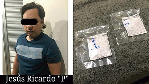 Según, se le identifica como hermano de Juan Francisco Patrón Sánchez, “El H2”, ex jefe de los Beltrán Leyva (Foto: @FGRMexico)