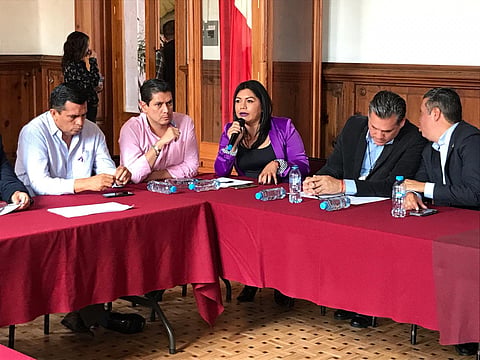 Señaló que trabajarán de la mano con los empresarios para aprobar, desde el Congreso del Estado, la iniciativa de derogación de los impuestos tanto en la Ley de Hacienda como en la de Ingresos (Foto: Cortesía)
