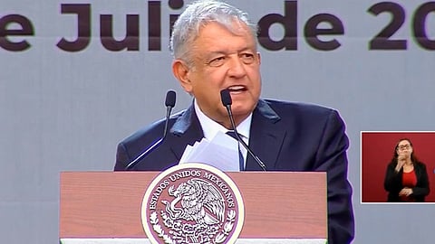La editorial del diario británico señaló que el presidente de México debe aceptar la realidad económica de México (Foto: Andrés Manuel López Obrador)