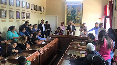 Dieron seguimiento a sus peticiones de servicios básicos y del sector salud (Foto Cortesía)