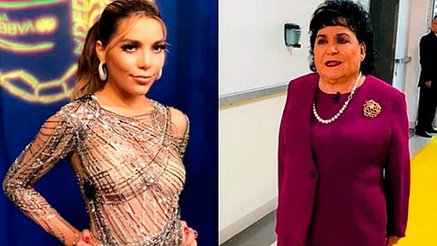 “Déjame darte mucho amor”, dice Carmen Salinas a Frida Sofía (Foto: Especial)