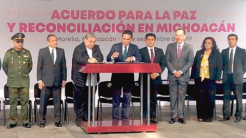 En próximos días, se instalará el primer Consejo por la Paz y la Reconciliación en el país y en la entidad
(Foto: Guadalupe Mártinez)