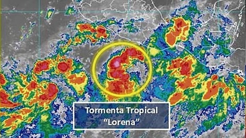 Ante la cercanía en tierras mexicanas, se establecieron zonas de vigilancia desde Zihuatanejo, Guerrero hasta Cabos Corrientes, Jalisco (Foto: @conagua_clima