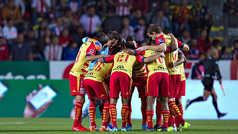 Los rojiamarillo llegan a 16 puntos (Foto: Twitter @FuerzaMonarca)