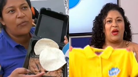 “Lady Frijoles” obtuvo ese trabajo luego de aparecer en medios hondureños (Foto: especial)