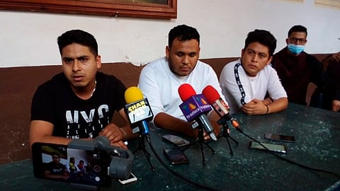 La Casa del Estudiante Isaac Arriaga se ubica en la Plaza de San Agustín (Foto: Guadalupe Martínez)