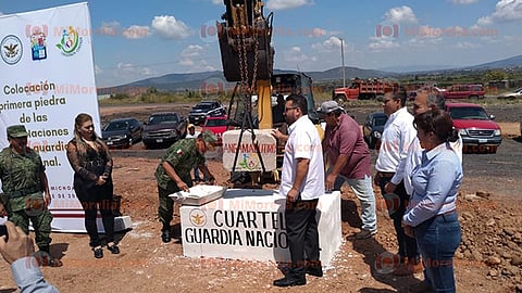 Se contó con la presencia del comandante de la 21 Zona Militar (Foto: RED 113)