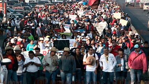 Protestarán a través de una movilización masiva a partir de las 9:00 de la mañana desde el Jardín Morelos hacia Palacio de Gobierno (Foto: Cortesía)