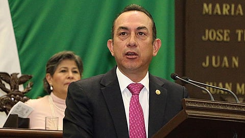 El diputado presentó una iniciativa para reformar los artículos 118, 123, 131, 132 y 133 de la Ley del Notariado de Michoacán (Foto Cortesía)