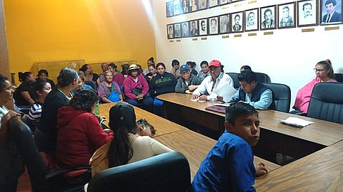Presidencia se comprometió a ayudar con 50 mil pesos de los 125 mil que se tienen contemplados para dicha rehabilitación (Foto Cortesía)
