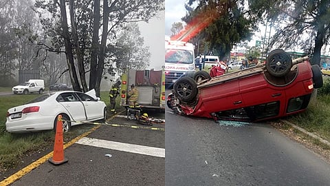 La dependencia recomienda el uso del cinturón de seguridad (Foto Cortesía)