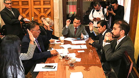 Recibieron los expedientes de 15 aspirantes (Foto Cortesía)