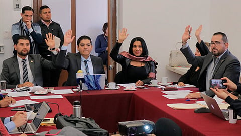 La expectativa es que el dictamen aprobado esta mañana sea sometido a votación del Pleno del Congreso estatal en sesión próxima
(Foto: Cortesía)