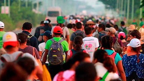 40 organizaciones de la sociedad civil presentaron un amparo para pedir la liberación de migrantes vulnerables al virus Covid-19 (Foto: @RiveraVivanco_)